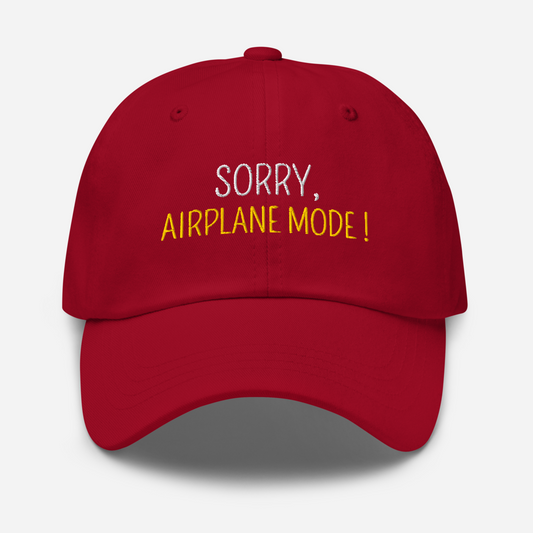 Casquette "Airplane Mode"