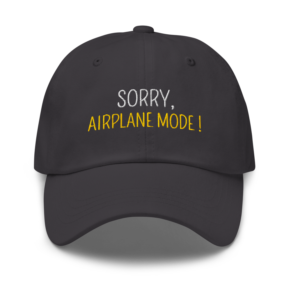 Casquette "Airplane Mode"