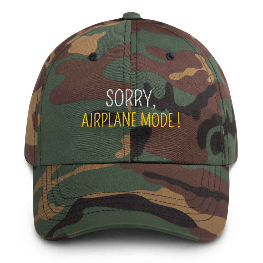 Casquette "Airplane Mode"