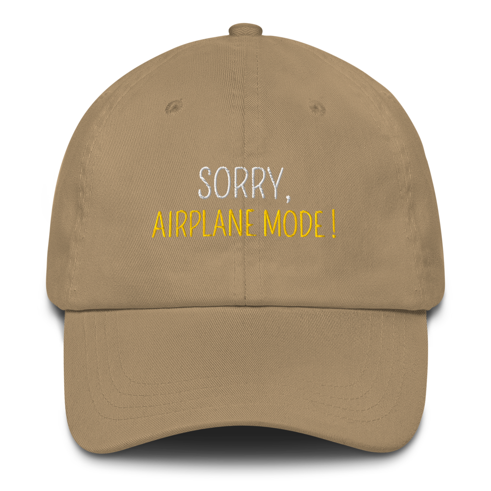 Casquette "Airplane Mode"