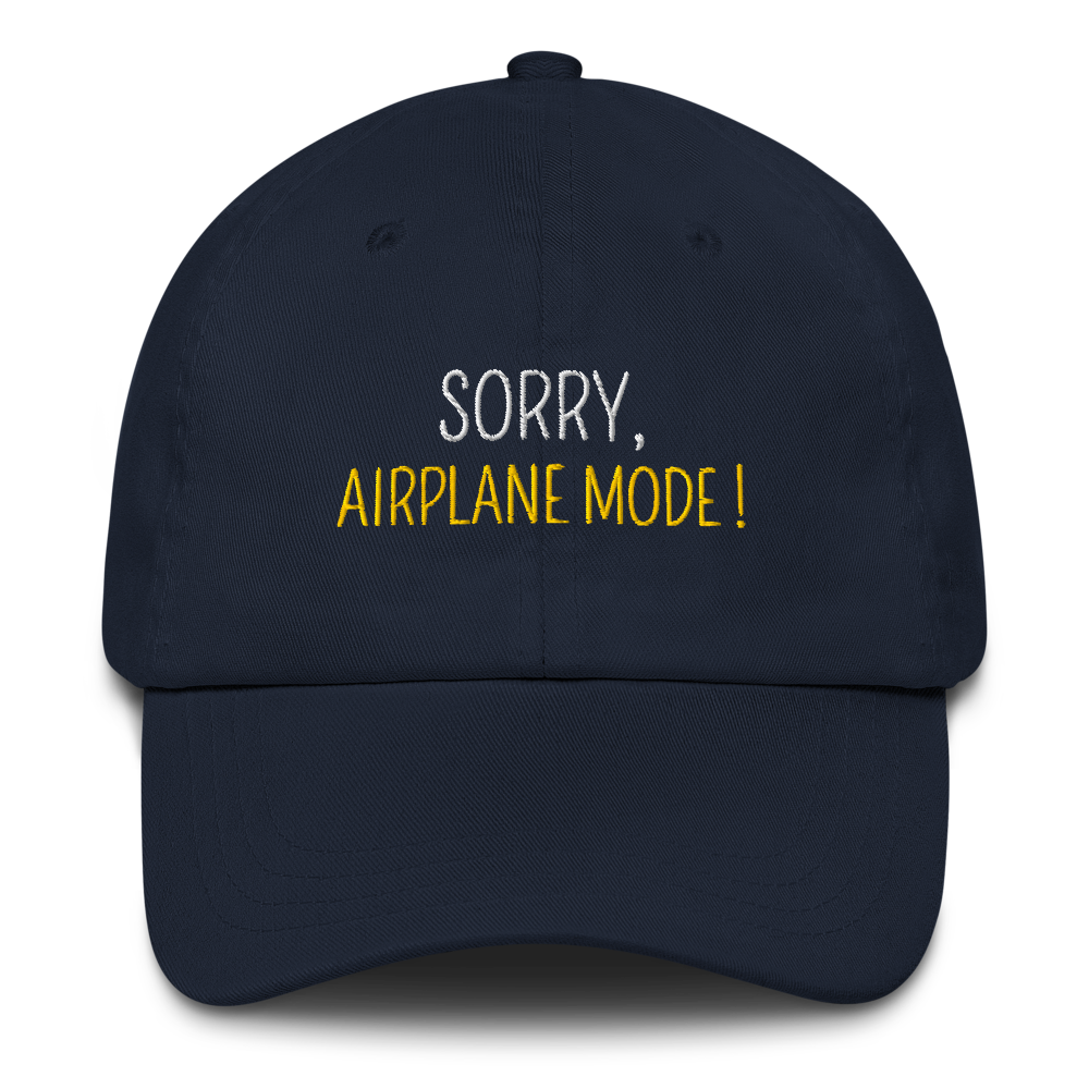 Casquette "Airplane Mode"