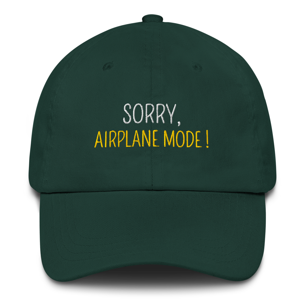 Casquette "Airplane Mode"